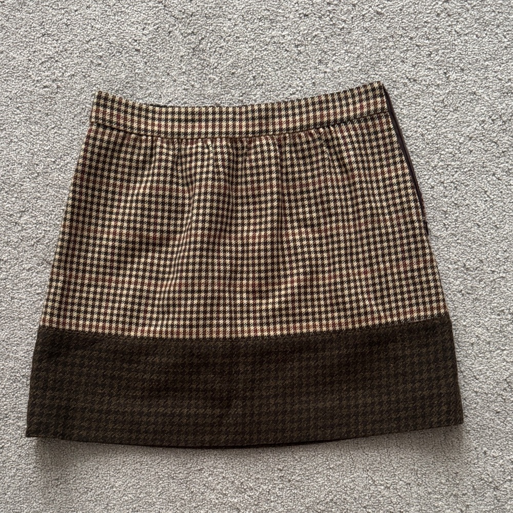 J Crew Wool Skirt